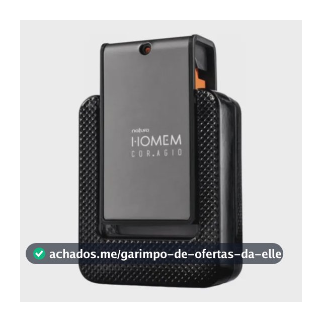 Deo Colônia Masculino Natura Homem Cor.agio 100 ml