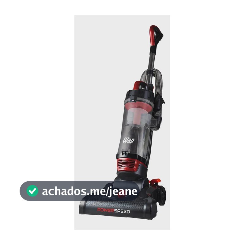 Aspirador de pó vertical 2 em 1 WAP Power Speed 2000W com filtro HEPA 127V