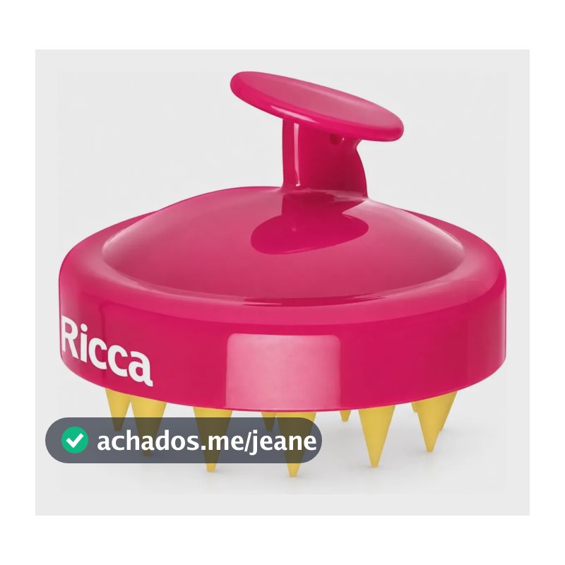 Escova Massageadora De Couro Cabeludo Shampoo Brush Ricca