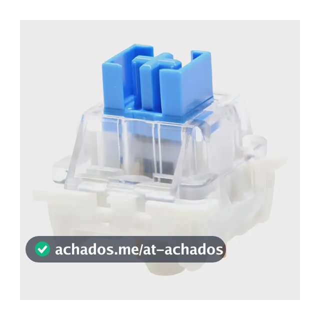 Switch Blue Outemu Tátil 3 Pinos Teclado Mecânico Kit 10 Und