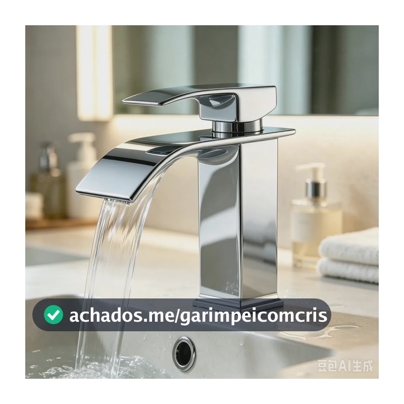 Torneira Para Banheiro Monocomando Misturador lavatórios Cor Cromada Acabamento Brilhante 304 Aço Inoxidável Yesop Y-097