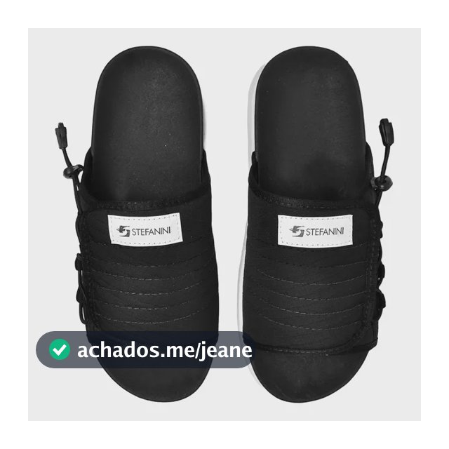 Chinelo Slide Masculino Ajustável Conforto Tira Larga Casual