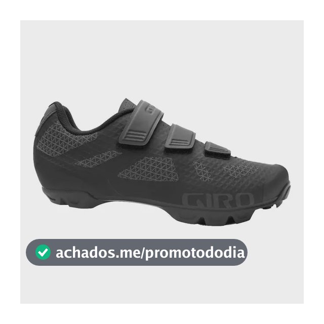 Sapatilha De Ciclismo Giro Ranger Mtb Preta Preto Liso 41 Br