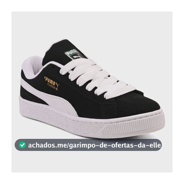 Tênis Puma Xl Academia Couro Suede Corrida Caminhada Barato