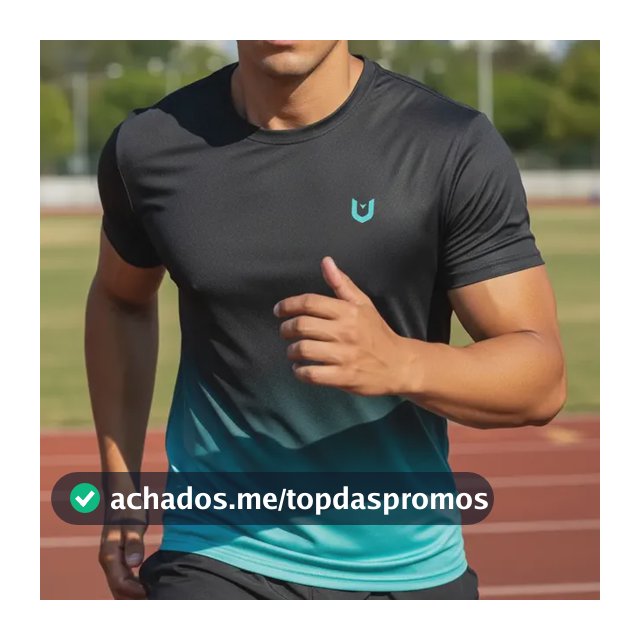 Camiseta Dryfit Masculina Academia Treino Proteção Uv+