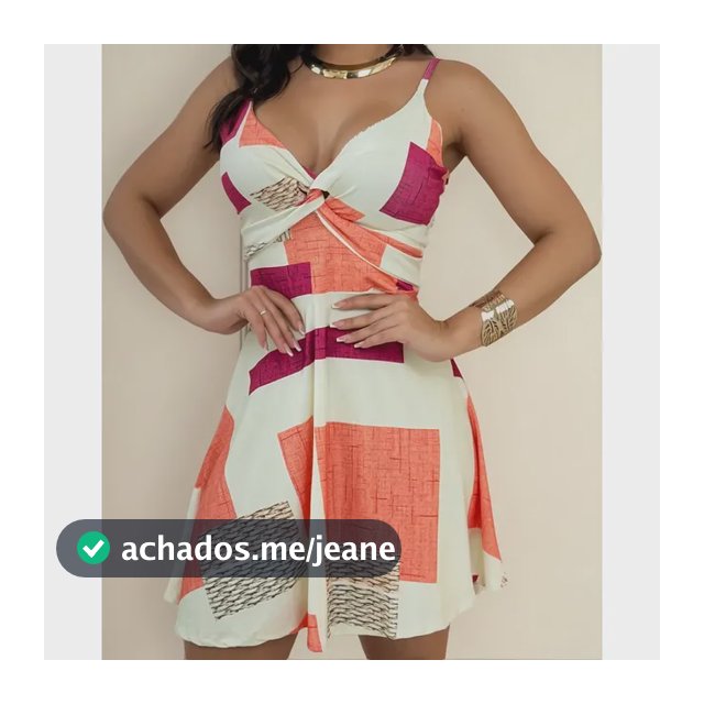 Vestidos Feminino Com Bojo Estampado Soltinho Curto