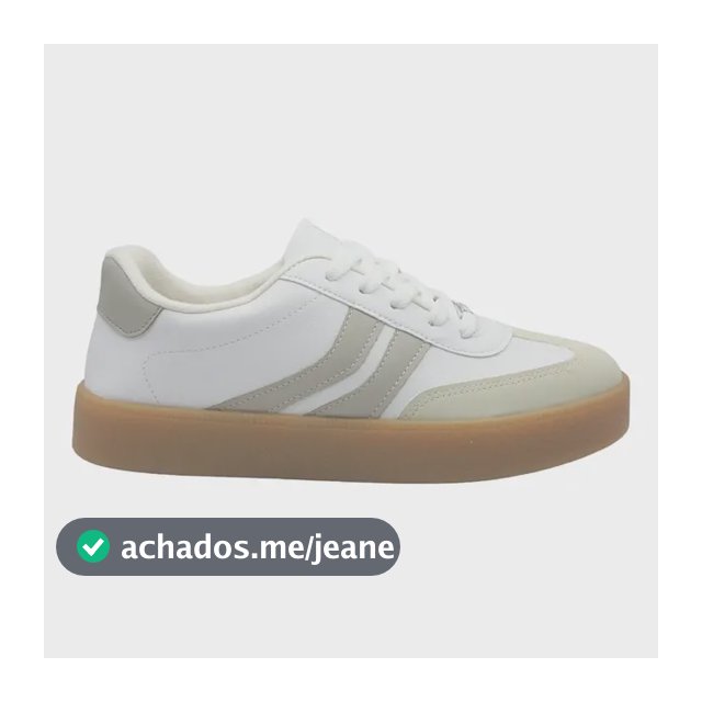 Tenis Feminino Casual Vizzano Branco Confortável Original