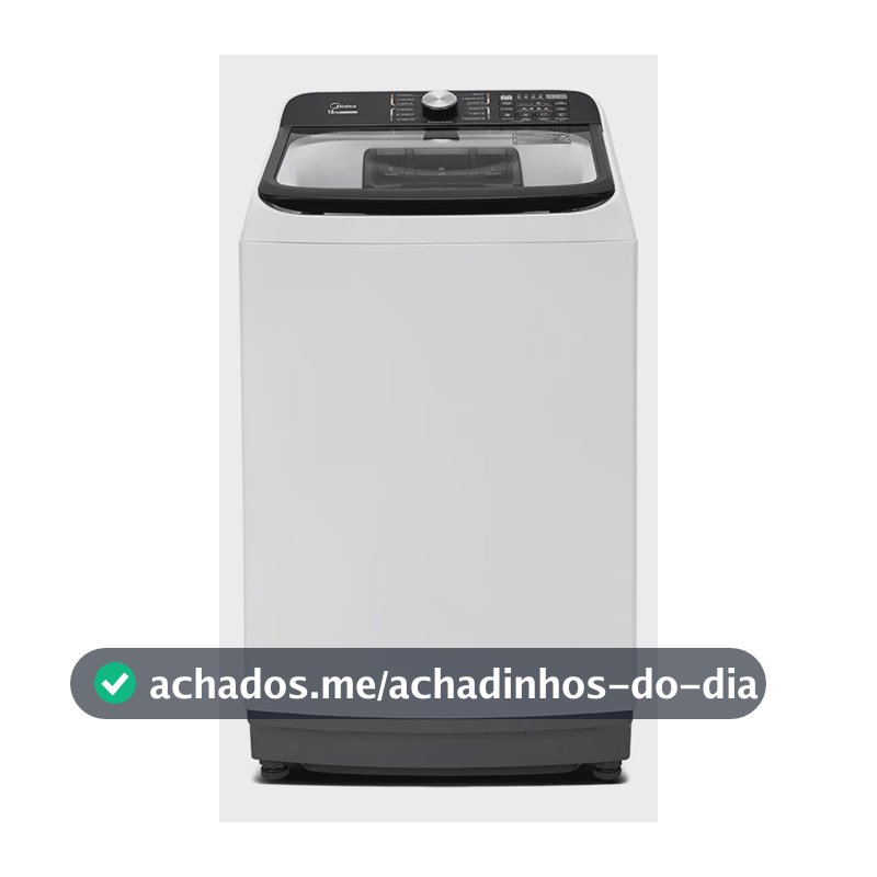 Máquina De Lavar Midea 13kg Ma512w130a/wk-04 Branco 110v 127v Branco