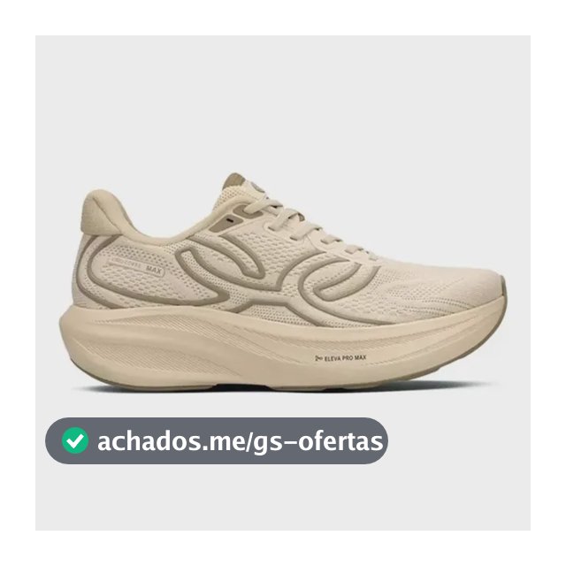Tênis Feminino De Corrida Corre Max Olympikus Bege 36 Br