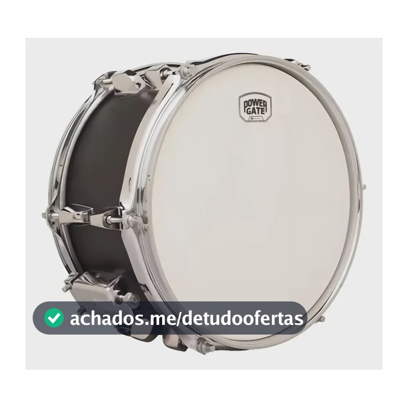 Caixa Bateria Michael Powergate Jet Black Pgs1465 14x6,5 Jbk