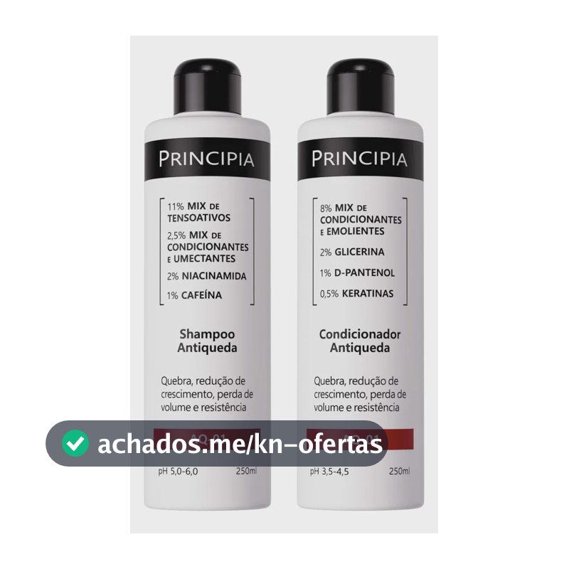 Principia Kit Shampoo E Condicionador Antiqueda Aq-01