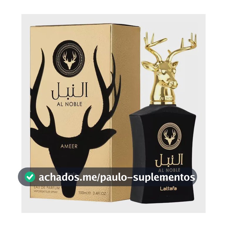 Perfume Lattafa Al Noble Ameer 100ml Eau de Parfum Original