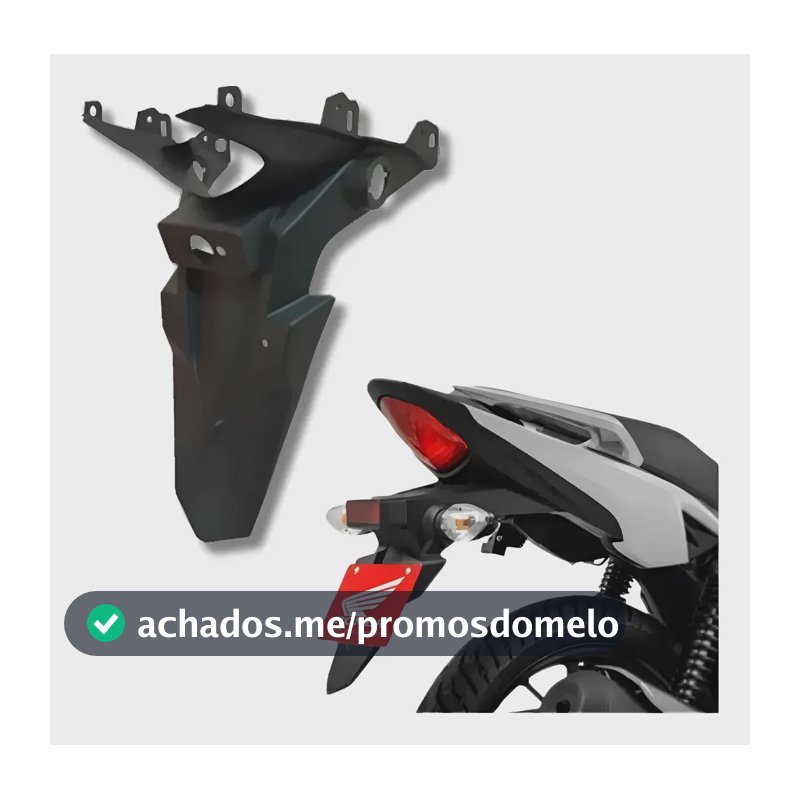 Paralama Rabeta Traseira Cg 160 Fan Start 2016 A 2024 Titan