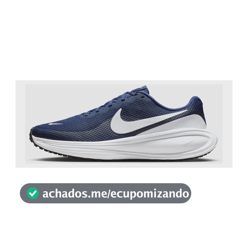 Tênis Nike Revolution 8 Masculino Azul Marinho/branco 40 Br