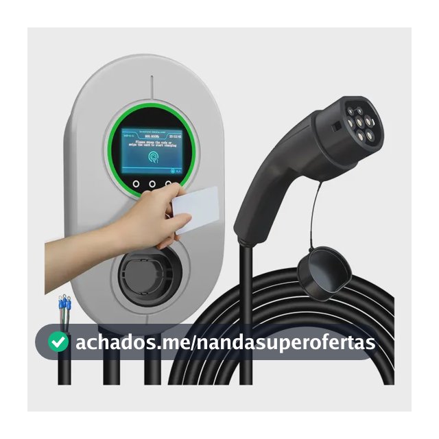 Carregador de Bateria Lonlink 7 kW para Carro com Cartão RFID e Cabo de 5m