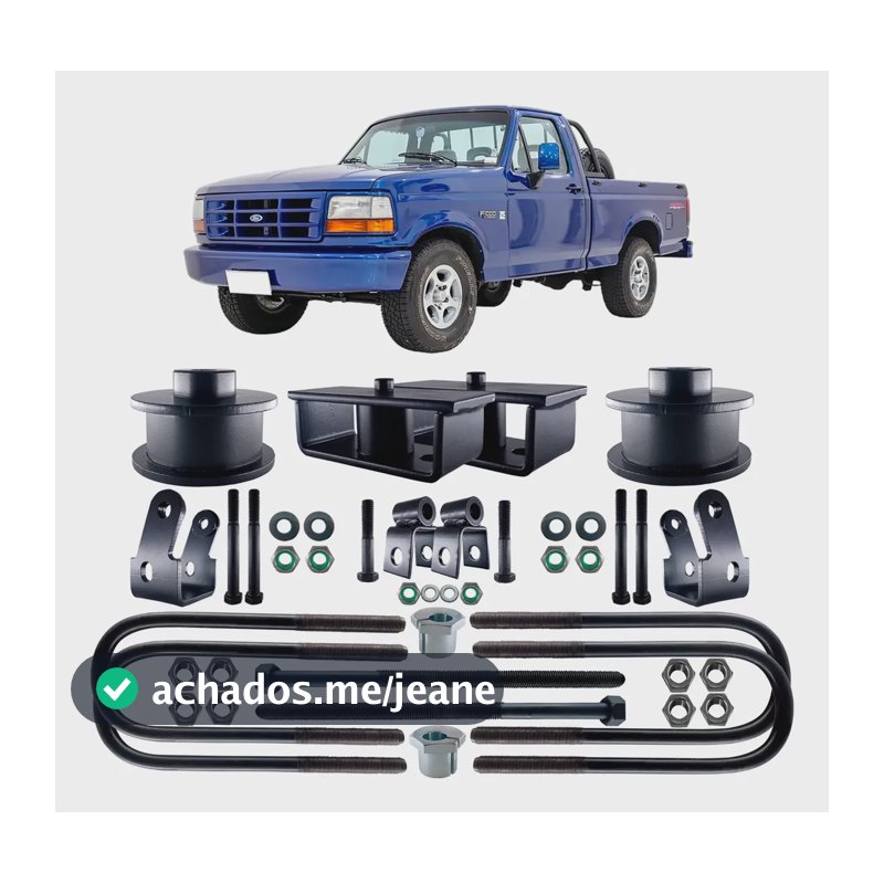 Kit Lift Completo F1000 93/98 6cm De Brutalidade E Segurança