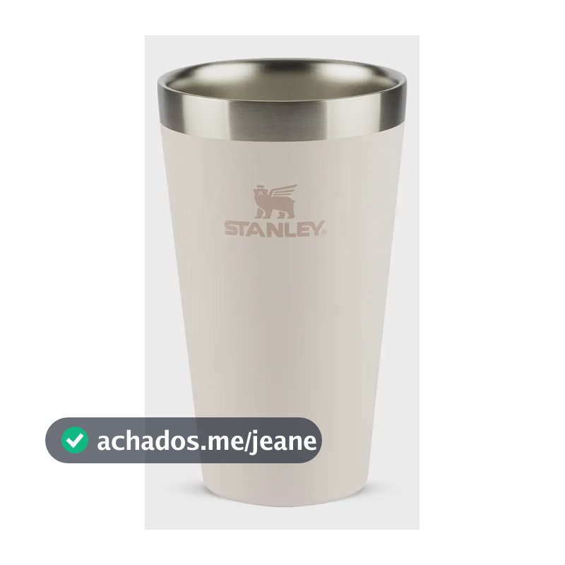Copo Térmico para Cerveja Stanley Pint Adventure Rose Quartz 473ml