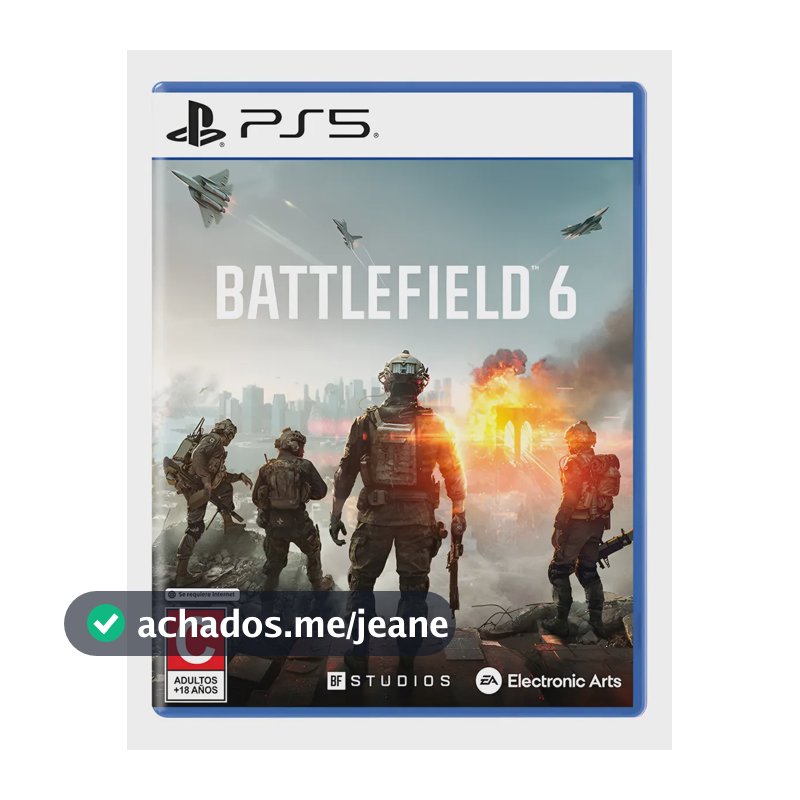 Jogo Battlefield 6 Playstation 5 Mídia Física