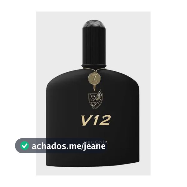 Zirconia Privé V12 Perfume Masculino 100ml Aromático dos Emirados