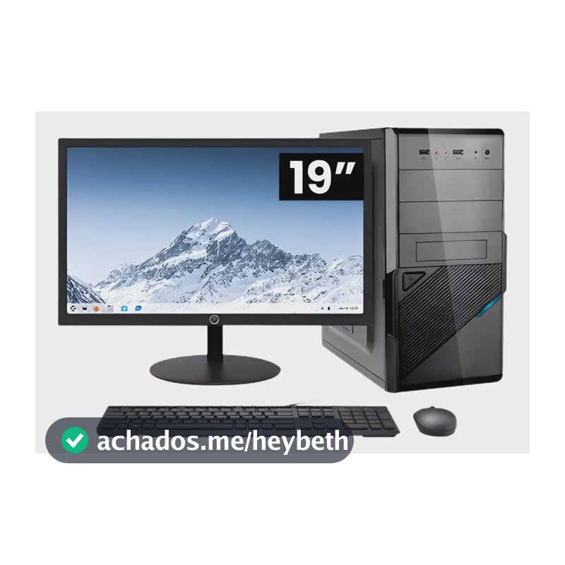 PC BestPc Intel Core i5 8GB 256GB HDD Windows 10 Corporativo