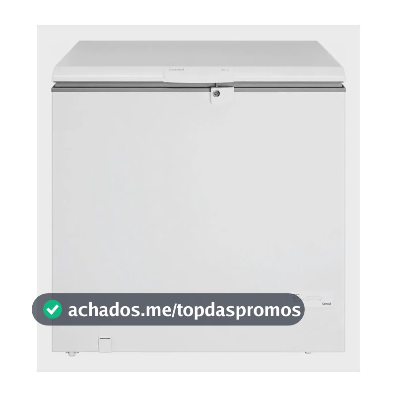 Freezer Horizontal Consul Dupla Ação 307 Litros Cha31mb 110v Branco 110v