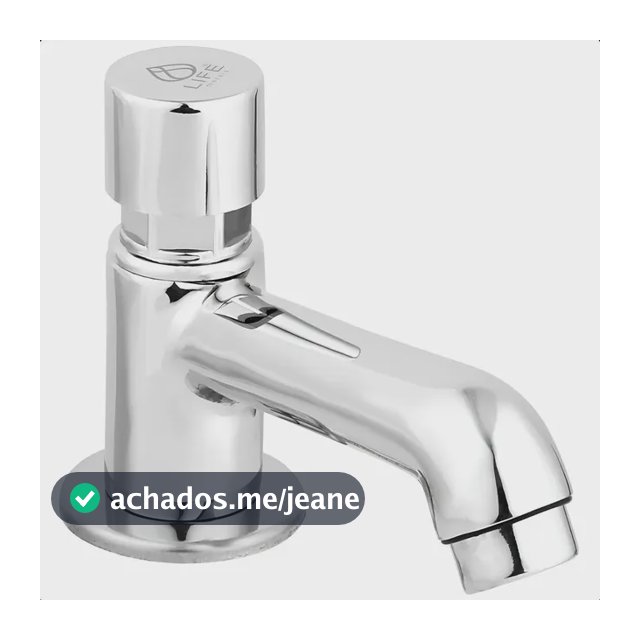 Torneira Automática Para Banheiro Metal Metal Cromado Cromado
