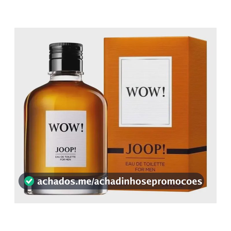 Perfume Wow Joop Eau De Toilette For Men 100ml