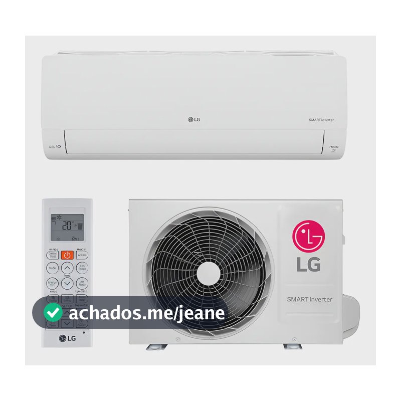 Ar Condicionado Split LG AI Voice Inverter 9.000 BTUs Frio com Wi-Fi