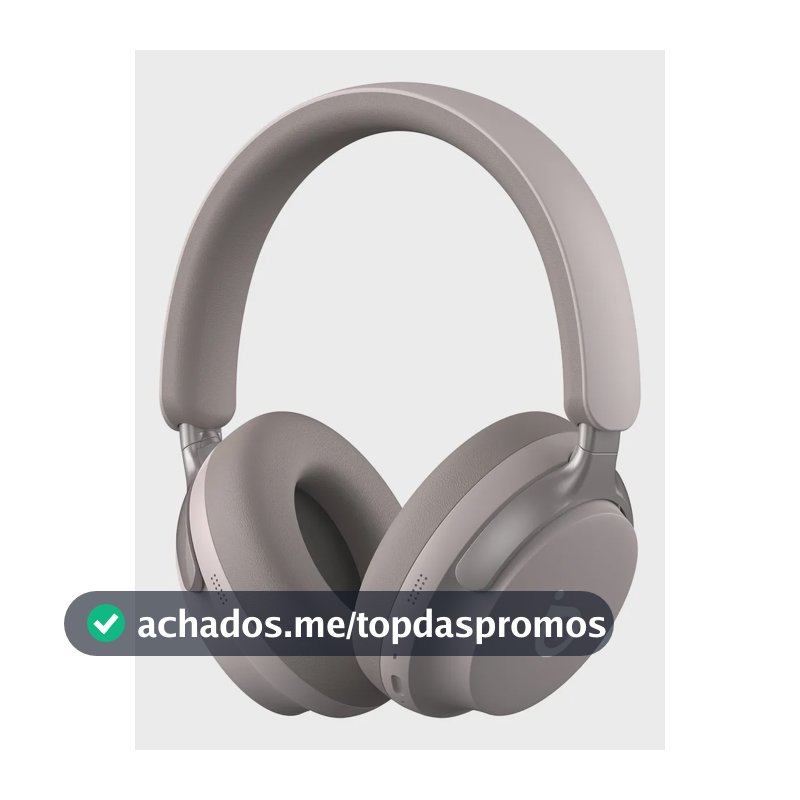 Headphone Basike Over-Ear com Bluetooth 5.4, ANC e Microfone, Rosa