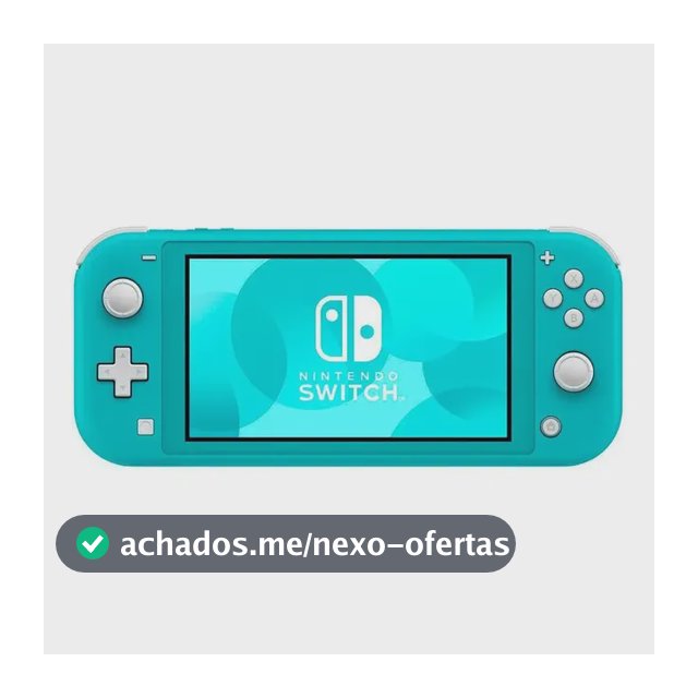 Console Nintendo Switch Lite 32gb Azul Turquesa Standard Tela 5,5'' Cor Azul-turquesa