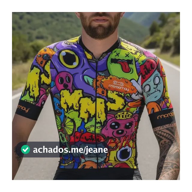 Camisa Ciclismo Jersey Masculina Sport Marcio May Monstros