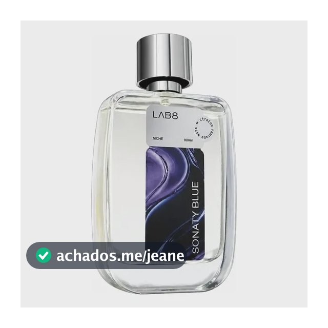 Perfume Unissex Sonaty Blue 100 Ml - Lab 8 Niche