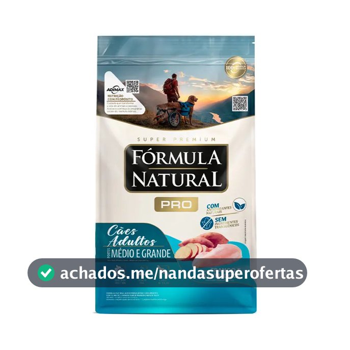 Fórmula Natural Pro Cão Adulto Médio e Grande 15kg