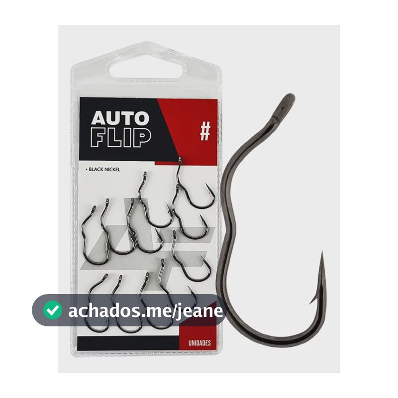 Anzol Albatroz Auto Flip (fisgada Automática) Nº9 - 12 Pçs