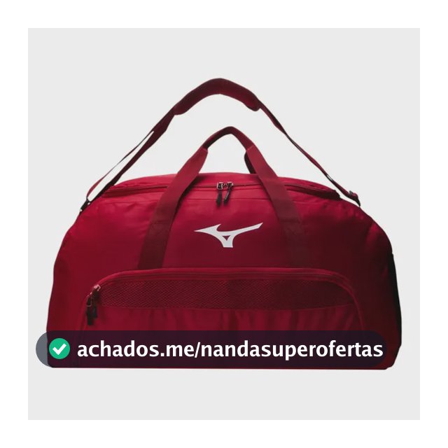 Mala De Treino Soft Ii Mizuno Vermelho