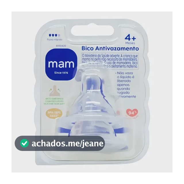 Bico Para Mamadeira Mam Todos Tamanhos 2 Unidades