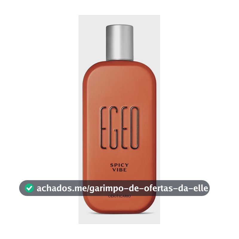 Egeo spicy vibe colônia 90ml