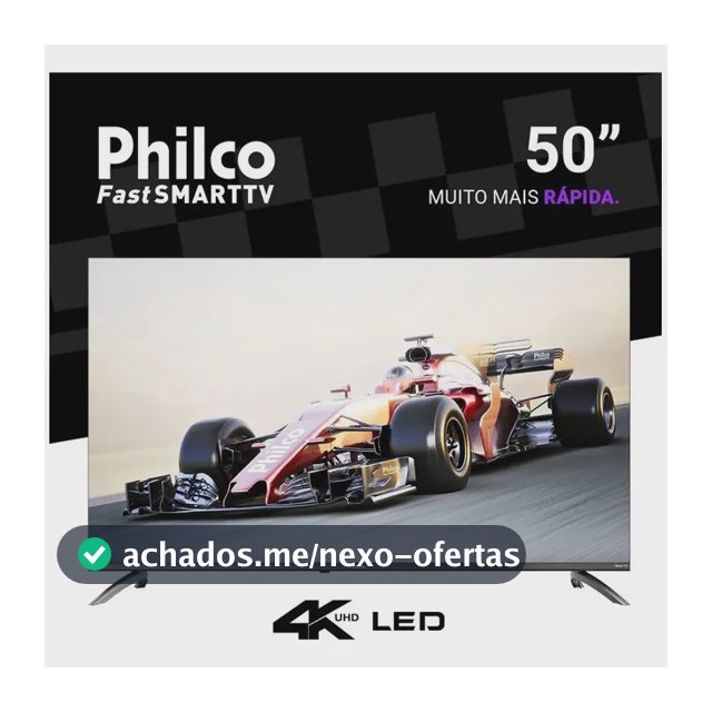 Smart Tv Philco 50 P50vik 4k Uhd Led Roku Dolby Audio Wi-fi Hdr10 110/220v