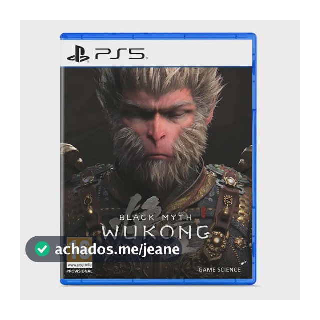 Black Myth Wukong Ps5 Midia Fisica