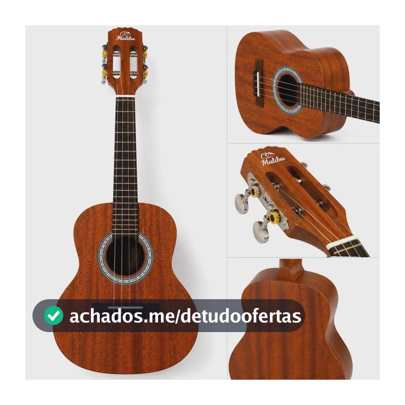 Cavaquinho Malibu MC-10MM Acústico Mahogany