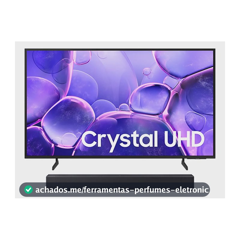 Samsung Smart Tv 58  Crystal Uhd 4k 2025 + Soundbar Hw-b400f