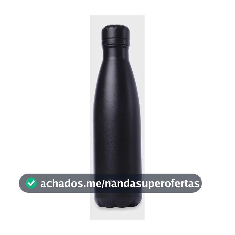 Garrafa Térmica Gocase Urban Inox Parede Dupla Isolada 500ml