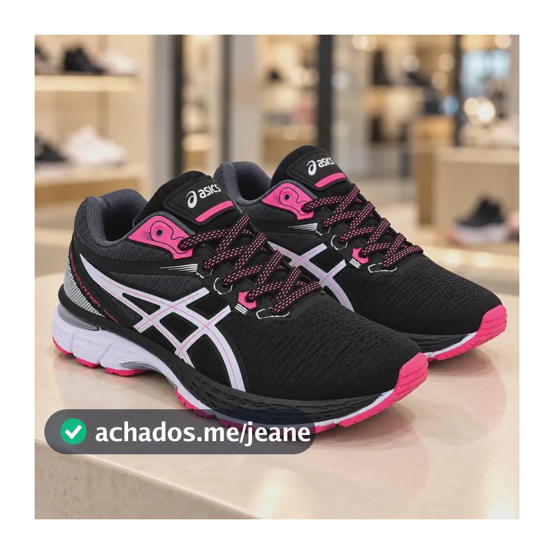 Tênis Asics Revelation - Unissex Academia Esporte Lançamento Rosa Asics 35 Br