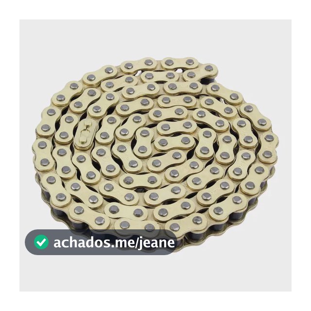 Corrente De Transmissão Reforçada Para Moto 428hx 136l Golden