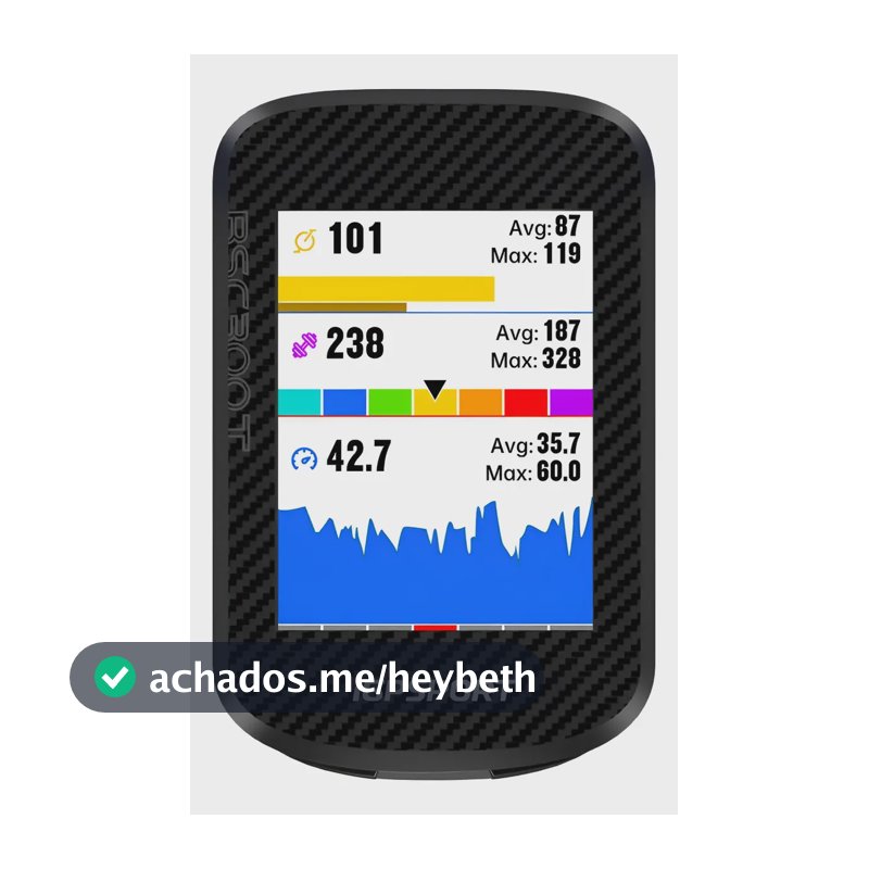 Gps Igpsport Bsc300t Ciclocomputador Bike Touch Screen Preto