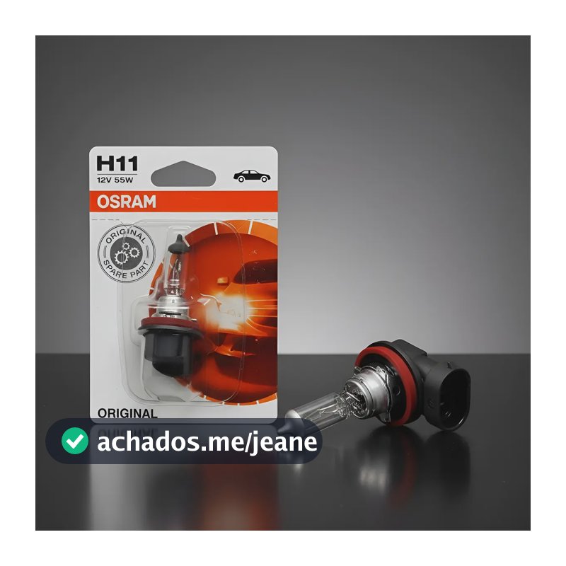 Kit 2 Lampada H11 12v 55w Halogena Original Osram Promoção