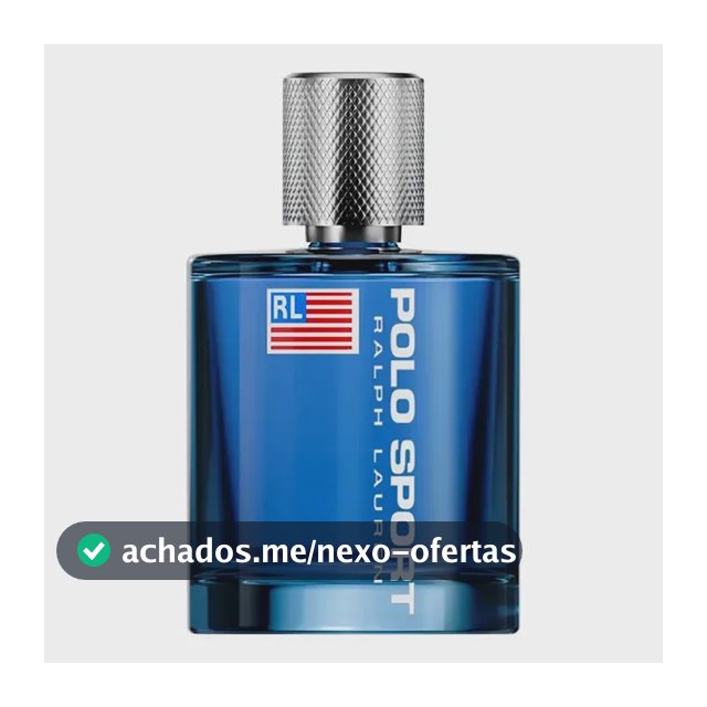 Perfume Masculino Aromático Cítrico Fresco e Energizante, Eau de Toilette Polo Sport Ralph Lauren 100ml