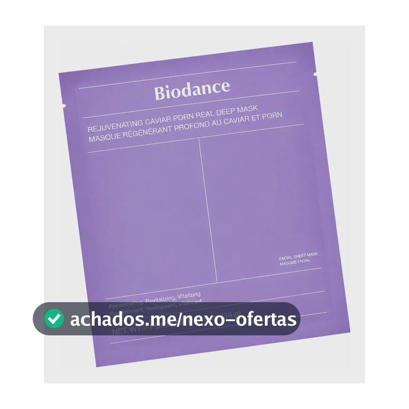 Máscara Biodance Real Deep Mask Hidrogel para Todo Tipo de Piel
