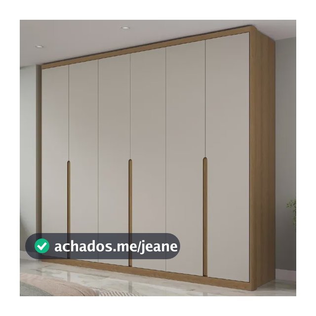 Guarda Roupa Casal Enseada 06 Portas Rimo