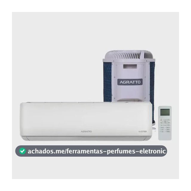 Ar Condicionado Split Hi Wall Inverter R-32 Zen Agratto 9.000 BTUs Só Frio Monofásico